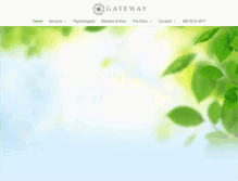 Tablet Screenshot of gatewaypsychology.com